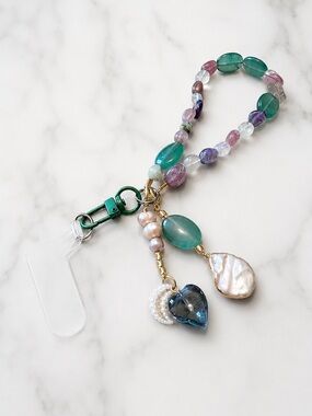 HOMEMADE | by moi “Dusky Dunes” Phone Charm Bracelet